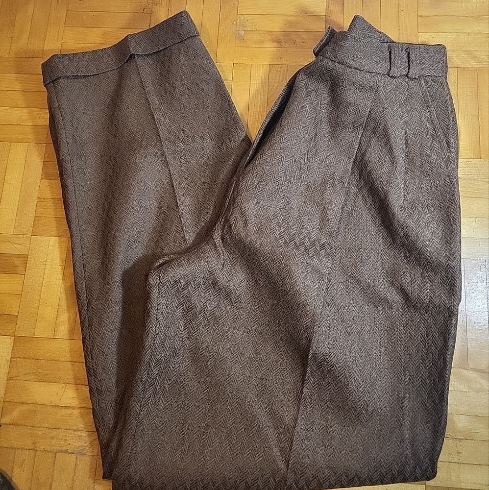 VTG Mr.Jax/Melanie Lyne 100% Wool Pants Woman Size 10  Canada Made